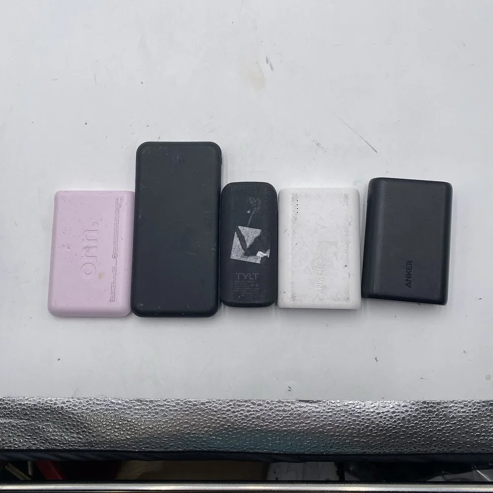 Lot Of 5 Portable Charger Power Bank‎ 20W USB-C WORKING ANKER TYLT Etc